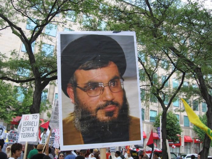 Illustrasjonsfoto: Pro-libanesisk og anti-israelsk demonstrasjon i Toronto, Canada i juli 2006. Foto: Bruker