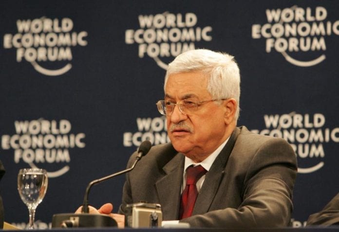 For PA-president Mahmoud Abbas gjelder ikke ytringsfriheten dersom han selv blir kritisert. (Foto: WEF) For PA-president Mahmoud Abbas gjelder ikke ytringsfriheten dersom han selv blir kritisert. (Foto: WEF)