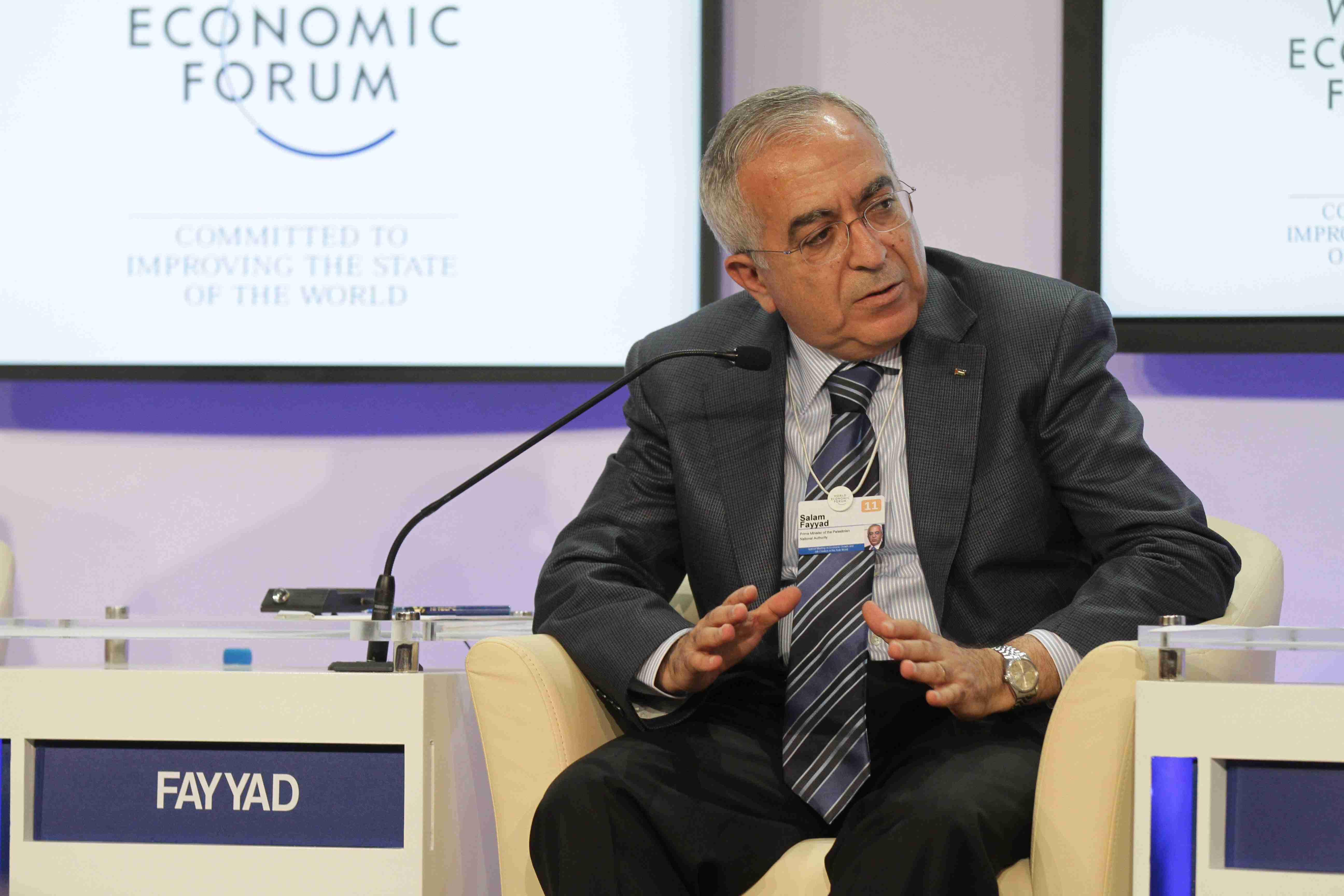 Mener Fayyads oppsigelse er negativt for Israel MIFF