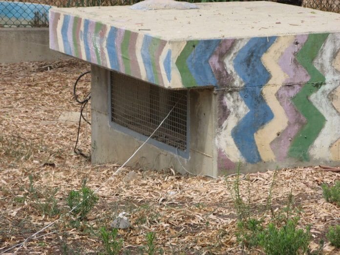 Et slikt israelsk tilfluktsrom finnes det svært få av i arabiske områder i landet. (Foto: Tomer Gabel) Et slikt israelsk tilfluktsrom finnes det svært få av i arabiske områder i landet. (Foto: Tomer Gabel)