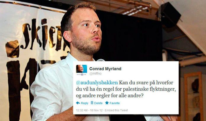 Audun Lysbakken har fortsatt til gode å svare på det siste spørsmålet han har fått fra MIFF på Twitter. (Foto: Audun Lysbakkens Facebook-side) Audun Lysbakken har fortsatt til gode å svare på det siste spørsmålet han har fått fra MIFF på Twitter. (Foto: Audun Lysbakkens Facebook-side)