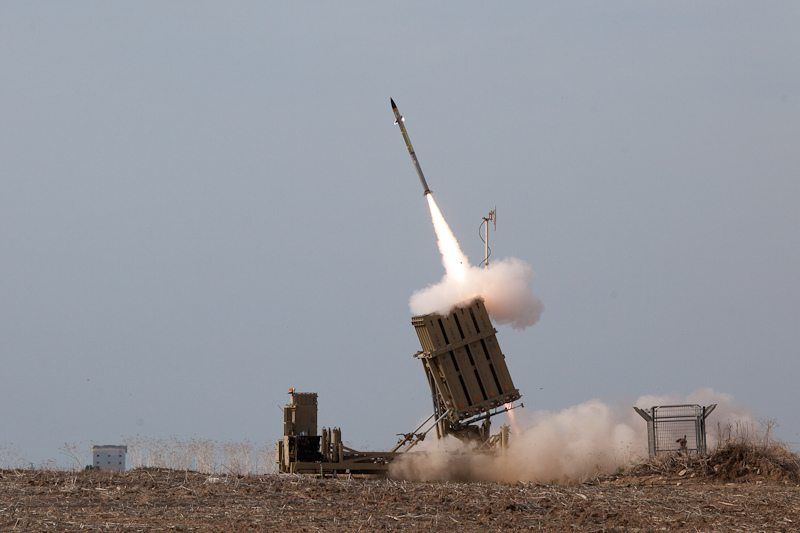 Innkjøpsprosessen av rakettforsvarsbatteriene Iron Dome kan bli rammet av amerikanske budsjettkutt. (Foto: IDF)
