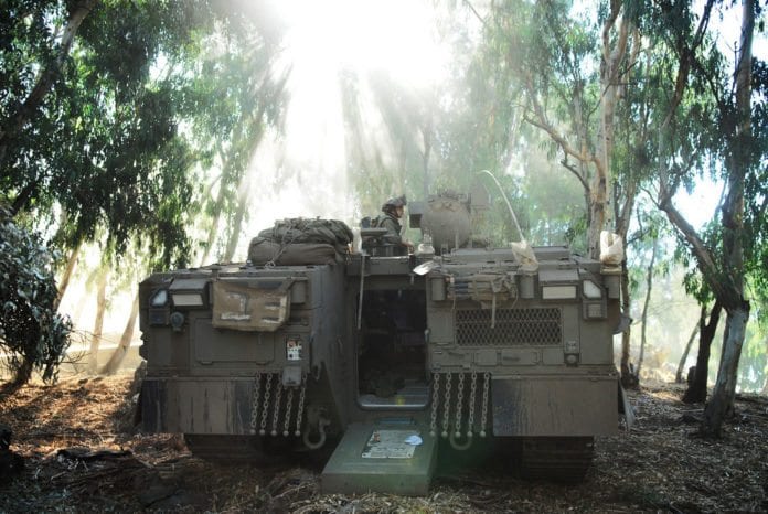 IDF har gradvis trappet opp tilstedeværelsen på Golan-høydene, etter at borgerkrigen i Syria brøt ut. (Illustrasjon: IDF) IDF har gradvis trappet opp tilstedeværelsen på Golan-høydene, etter at borgerkrigen i Syria brøt ut. (Illustrasjon: IDF)