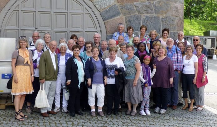 MIFF Drammen var på tur til synagogen i Bergstien, Jødisk Museum og HL-senteret på Bygdøy lørdag 1. juni. (Foto: Privat) MIFF Drammen var på tur til synagogen i Bergstien, Jødisk Museum og HL-senteret på Bygdøy lørdag 1. juni. (Foto: Privat)