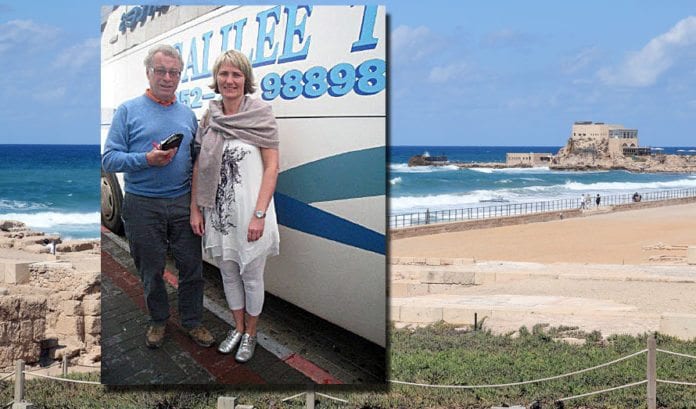 Hallgrim Berg (69) og Mette Follestad (45) er reiseledere på vårens MIFF-tur til Israel. Berg er sekretær i MIFF Hallingdal, og kjent som forfatter, foredragsholdere og tidligere stortingsrepresentant for Høyre. Follestad er medlem av MIFFs hovedstyre. Hallgrim Berg (69) og Mette Follestad (45) er reiseledere på vårens MIFF-tur til Israel. Berg er sekretær i MIFF Hallingdal, og kjent som forfatter, foredragsholdere og tidligere stortingsrepresentant for Høyre. Follestad er medlem av MIFFs hovedstyre.
