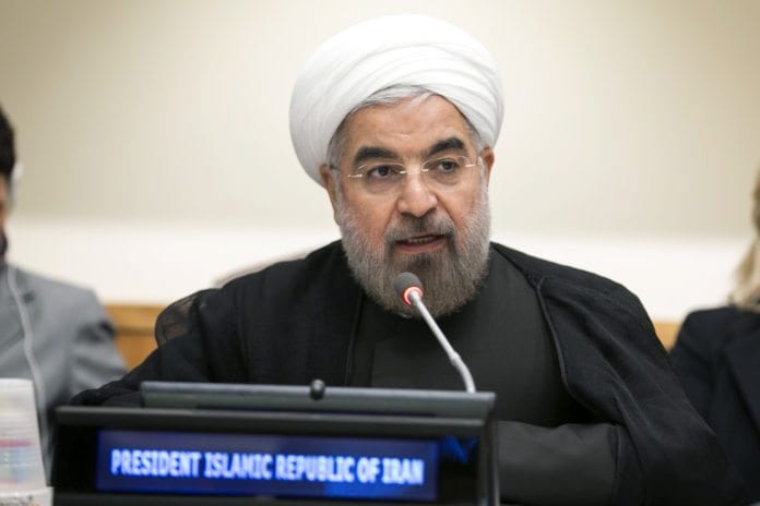 Irans president Hassan Rouhani deltok 27. september 2013 på et ministermøte i FN om ikke-spredning av atomvåpen. (Foto: Rick Bajornas, UN Photo) Irans president Hassan Rouhani deltok 27. september 2013 på et ministermøte i FN om ikke-spredning av atomvåpen. (Foto: Rick Bajornas, UN Photo)