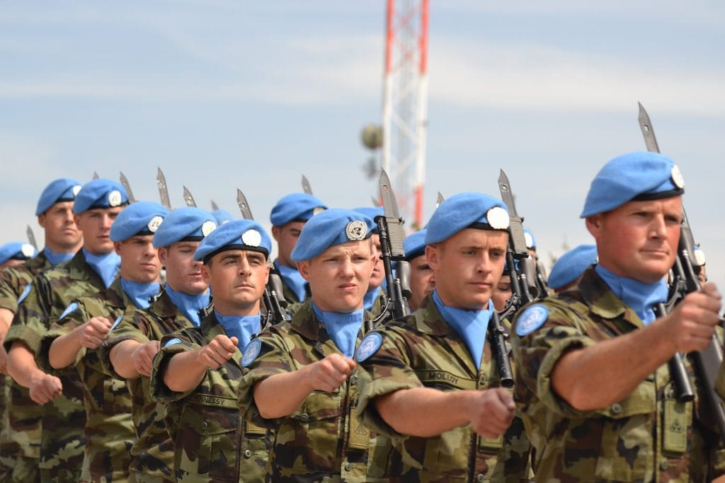 Irske UNIFIL-soldater (Illustrasjon: Irish Defence Forces, flickr.com)