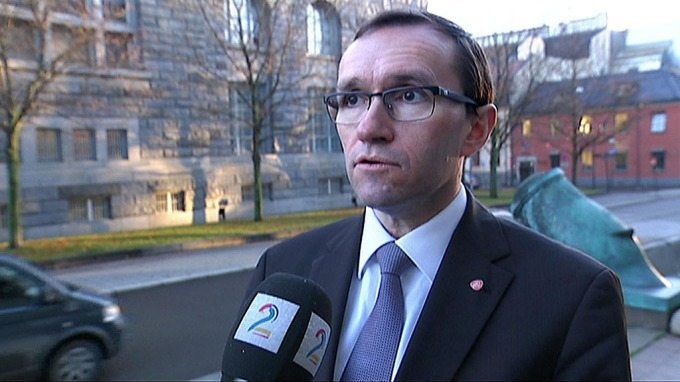 Espen Barth Eide var krystallklar om Israels rett til selvforsvar i november 2012. (Skjermdump fra TV2) Espen Barth Eide var krystallklar om Israels rett til selvforsvar i november 2012. (Skjermdump fra TV2)