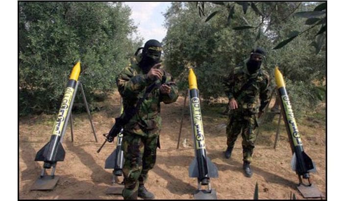 Hamas ruster opp på Gaza-stripen. Foto: Flickr/Creative Commons/Marsmet543. Hamas ruster opp på Gaza-stripen. Foto: Flickr/Creative Commons/Marsmet543.