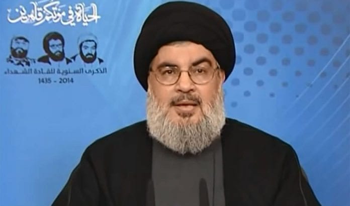 Hizbollahs leder Hassan Nasrallah antyder at han forbereder nye angrep mot Israel. Foto: Skjermdump fra Youtube. Hizbollahs leder Hassan Nasrallah antyder at han forbereder nye angrep mot Israel. Foto: Skjermdump fra Youtube.