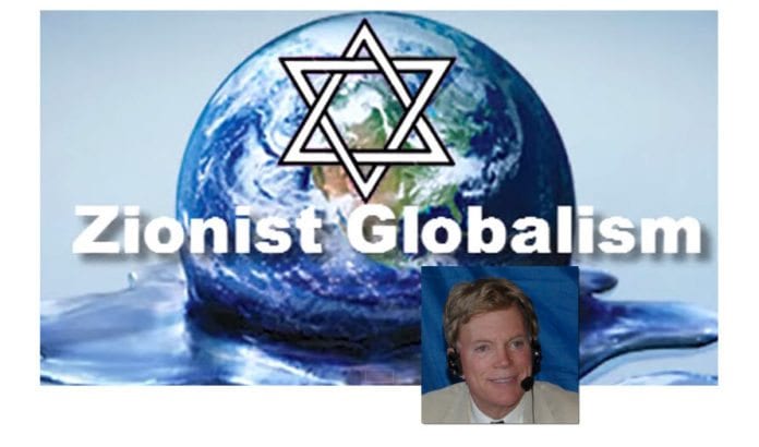 David Duke, en av USAs fremste rasister og antisemitter, er tydeligvis en inspirasjonskilde for Mads Gilberts legevenner på Gaza-stripen. (Skjermdump fra David Dukes video, innfelt bilde av Duke fra Wikimedia Commons) David Duke, en av USAs fremste rasister og antisemitter, er tydeligvis en inspirasjonskilde for Mads Gilberts legevenner på Gaza-stripen. (Skjermdump fra David Dukes video, innfelt bilde av Duke fra Wikimedia Commons)