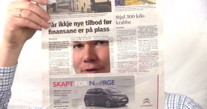 Omkring 90 prosent av medienes dekning handler om de fem millioner som bor i Norge. Omlag 10 prosent handler om de syv milliarder som bor utenfor Norge. Omkring 90 prosent av medienes dekning handler om de fem millioner som bor i Norge. Omlag 10 prosent handler om de syv milliarder som bor utenfor Norge.