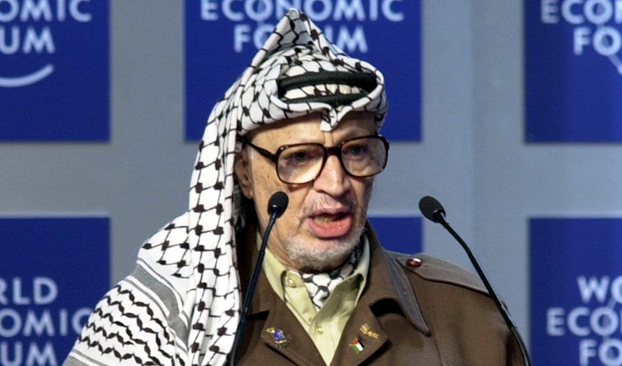 Yasser Arafat. (Foto: Remy Steinegger, WEF)