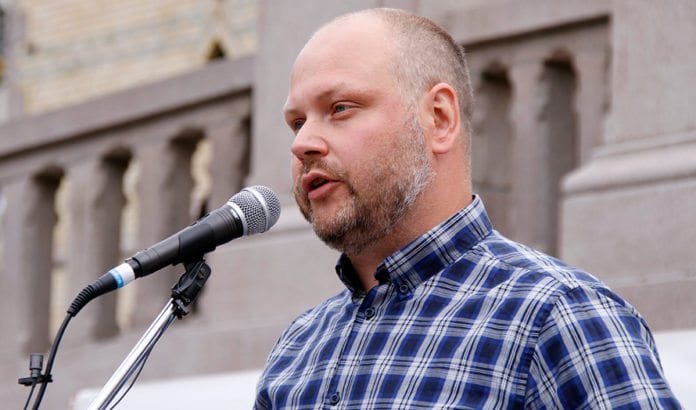 Stortingsrepresentant Kristian Norheim, utenrikspolitisk talsmann for FrP, argumenterte for å avvise forslag om å anerkjenne en palestinsk stat. (Arkivfoto: MIFF) Stortingsrepresentant Kristian Norheim, utenrikspolitisk talsmann for FrP, argumenterte for å avvise forslag om å anerkjenne en palestinsk stat. (Arkivfoto: MIFF)