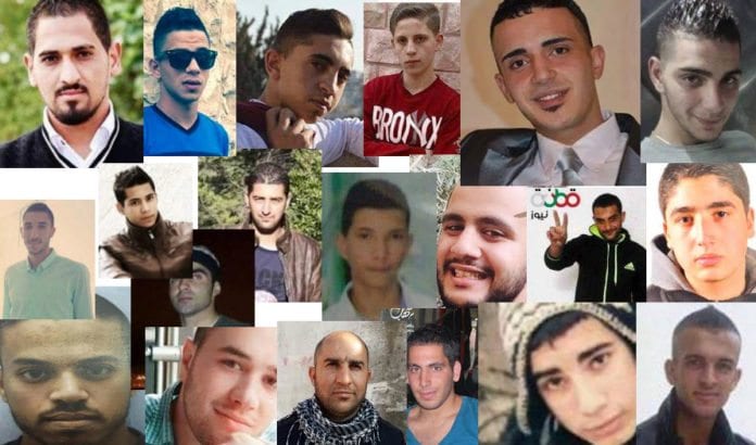 Unge palestinske menn som ble stanset da de forsøkte å drepe jøder med kniv, skytevåpen eller kjøretøy i oktober 2015. (Foto: via AlJazeera) Unge palestinske menn som ble stanset da de forsøkte å drepe jøder med kniv, skytevåpen eller kjøretøy i oktober 2015. (Foto: via AlJazeera)