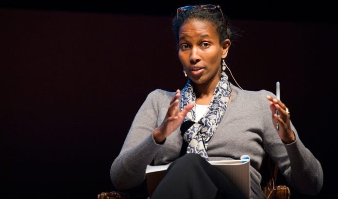 - Europa må slutte å demonisere, og hente israelere som kan hjelpe dem i kampen mot radikal islamisme, mener Ayaan Hirsi Ali. (Foto: Atheist Foundation of Australia) - Europa må slutte å demonisere, og hente israelere som kan hjelpe dem i kampen mot radikal islamisme, mener Ayaan Hirsi Ali. (Foto: Atheist Foundation of Australia)