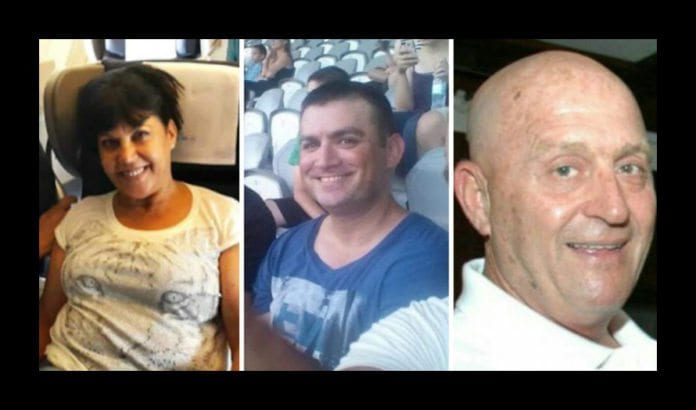 Disse tre israelerne ble drept av en selvmordsbomber i Istanbul 19. mars 2016. Fra venstre: Simha Dimri, Yonatan Suher og Avraham Goldman. (Foto: Privat / Facebook via JTA) Disse tre israelerne ble drept av en selvmordsbomber i Istanbul 19. mars 2016. Fra venstre: Simha Dimri, Yonatan Suher og Avraham Goldman. (Foto: Privat / Facebook via JTA)