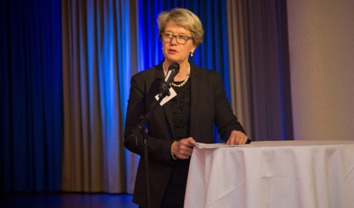 Corina Eichenberger-Walther er president for European Alliance for Israel. (Foto: Tor-Bjørn Nordgaard)