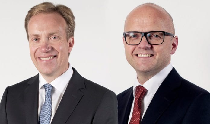Utenriksminister Børge Brende og klima- og miljøminister (tidligere europaminister) Vidar Helgesen. (Foto: Statsministerens kontor) Utenriksminister Børge Brende og klima- og miljøminister (tidligere europaminister) Vidar Helgesen. (Foto: Statsministerens kontor)