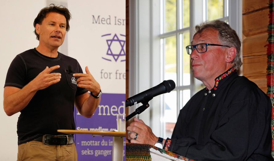Jens Jorde og Hallgrim Berg på det første møtet i MIFF Voss
