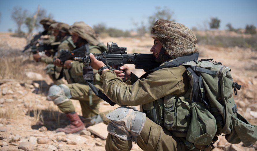 Israelske beduiner deltar i en militærøvelse. (Illustrasjon: IDF, flickr.com)