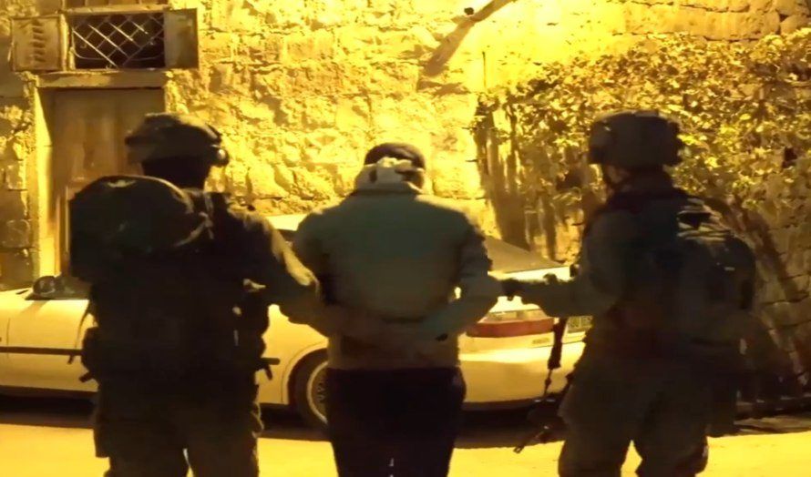Shin Bet og det israelske forsvaret arresterte flere medlemmer av terrorcellen i Nablus. (Foto: skjermdump, Yedioth Aharonoth)