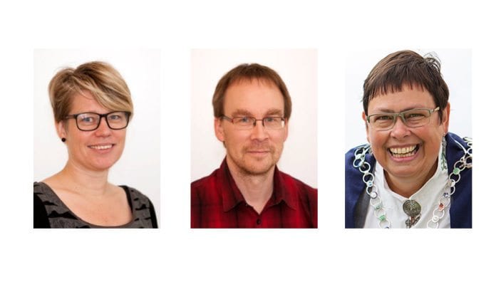 Varaordfører Hilde Okopu fra Miljøpartiet De Grønne, gruppeleder Ottar Michelsen fra SV og ordfører Rita Ottervik fra Arbeiderpartiet leder partier som stemte for Trondheims boikott av israelske bosetninger. En ny lov vil kunne hindre dem adgang til Israel. (Foto: Trondheim kommune) Varaordfører Hilde Okopu fra Miljøpartiet De Grønne, gruppeleder Ottar Michelsen fra SV og ordfører Rita Ottervik fra Arbeiderpartiet leder partier som stemte for Trondheims boikott av israelske bosetninger. En ny lov vil kunne hindre dem adgang til Israel. (Foto: Trondheim kommune)