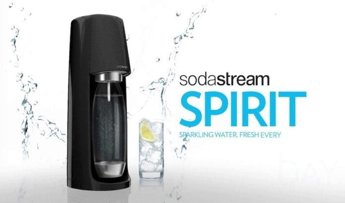 Maskinen Spirit fra SodaStream ble kåret til best i test av TV2 hjelper deg. (Foto: SodaStream) Maskinen Spirit fra SodaStream ble kåret til best i test av TV2 hjelper deg. (Foto: SodaStream)