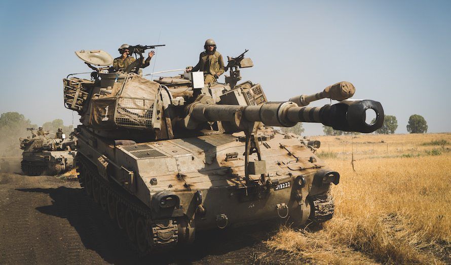 Store styrker deltar i den største militære øvelsen på nesten 20 år i Israel. Landet forbereder seg på krig mot Hizbollah. (Foto: IDF)