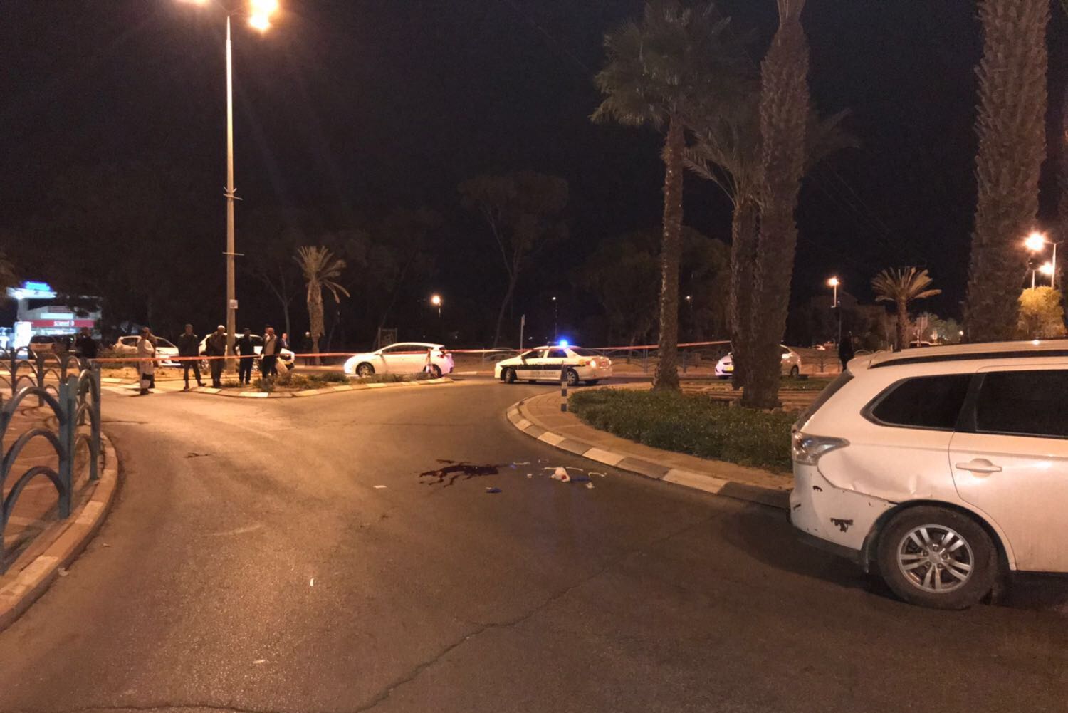 En 19-åring ble knivstukket og drept i byen Arad i Sør-Israel. Politiet omtaler det som et terrorangrep. (Foto: Politiet)