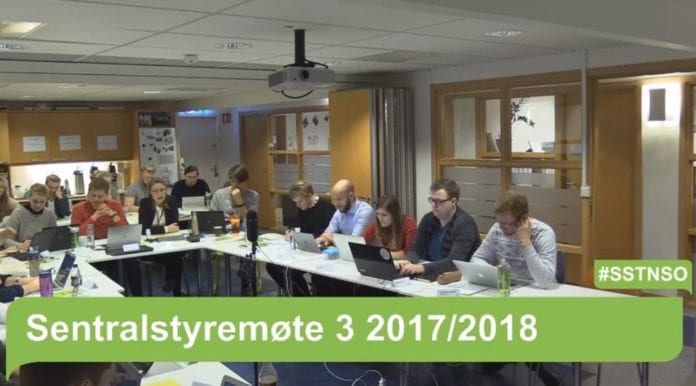 Norsk studentorganisasjon behandlet forslag om akademisk boikott av Israel lørdag 9. desember 2017. Forslaget ble nedstemt. (Skjermdump fra student.no/ Facebook) Norsk studentorganisasjon behandlet forslag om akademisk boikott av Israel lørdag 9. desember 2017. Forslaget ble nedstemt. (Skjermdump fra student.no/ Facebook)