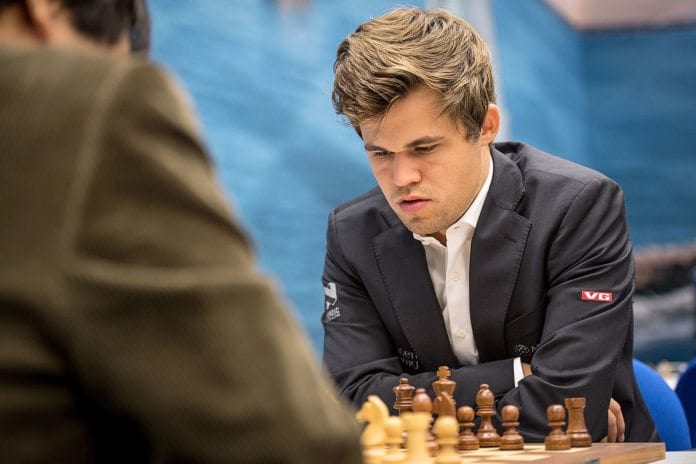 Magnus Carlsen mener det må løses at Israel får delta i VM i Saudi-Arabia. (Foto: Frans Peeters, flickr) Magnus Carlsen mener det må løses at Israel får delta i VM i Saudi-Arabia. (Foto: Frans Peeters, flickr)