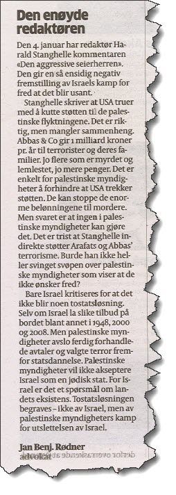Faksmile av Jan Benjamin Rødners replikk 19. januar 2018.