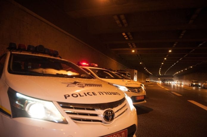 Israelsk politi Store politistyrker deltok i den omfattende aksjonen mot det kriminelle miljøet. (Illustrasjonsfoto: Det israelske politiet)