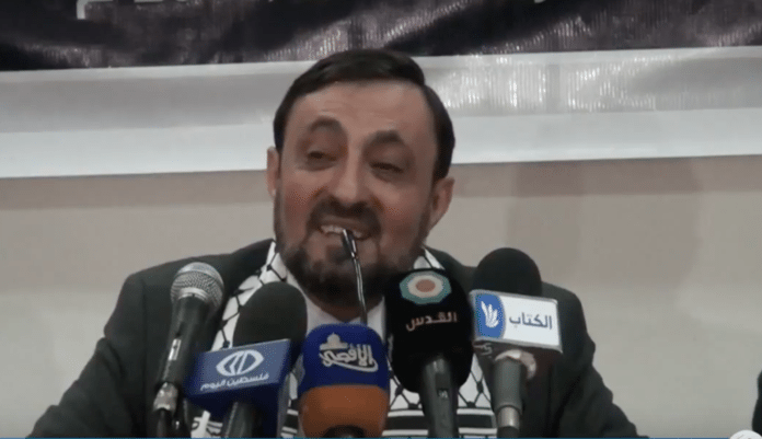 hamas-topp Imad al-Alami skal ha skutt seg selv i hodet ved et uhell. Tilstanden hans er kritisk. (Foto: Twitter)