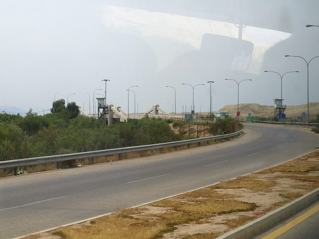 Allenby-broen på grensen mellom Israel og Jordan. (Foto: Wikipedia Commons)