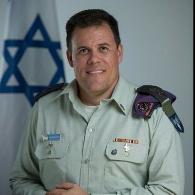 Talsmann for IDF, Jonathan Conricus. (Foto: Twitter)