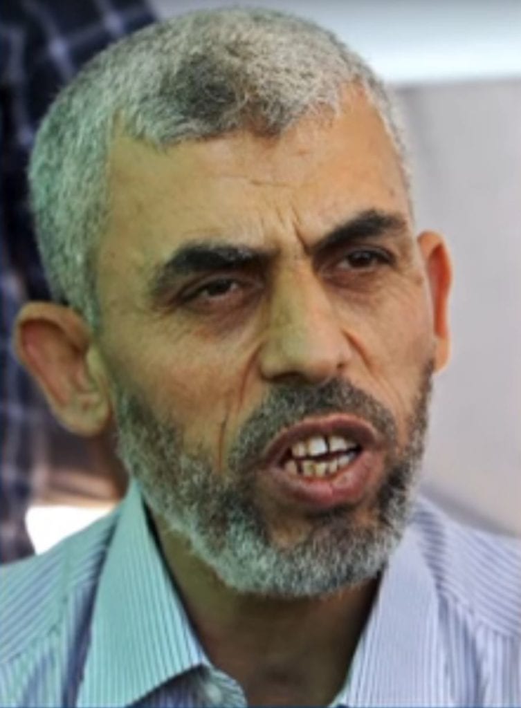 Yahya Sinwar er leder for Hamas på Gazastripen. (Skjermdump fra Youtube)