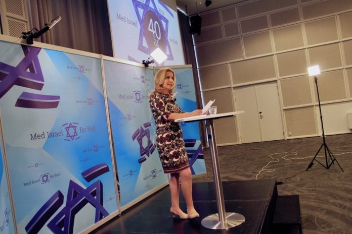 Aliza Lavie Yesh Atid-politikeren Aliza Lavie har invitert norske politikere til Israel for å knytte tettere bånd. (Foto: Bjarte Bjellås)