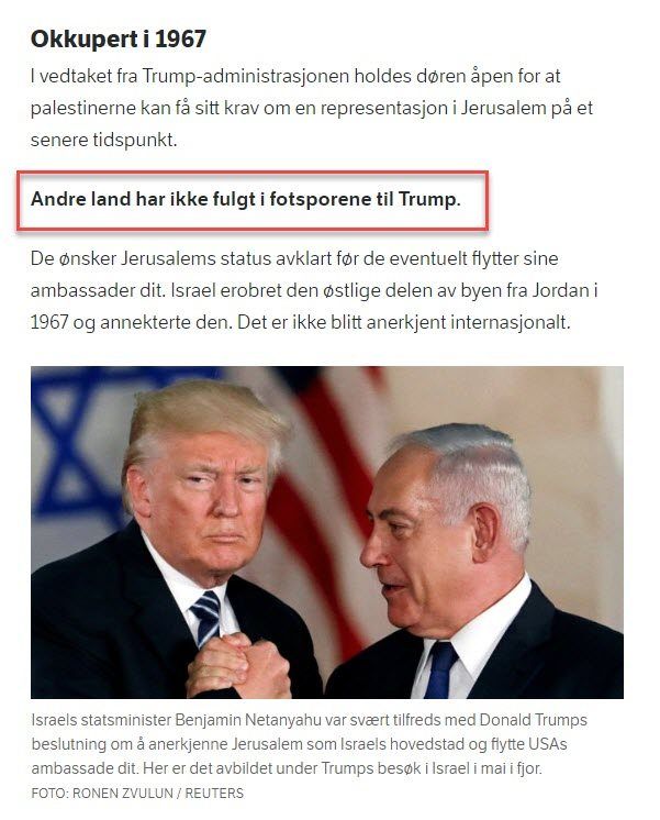 Skjermdump fra Nrk.no mandag 7. mai 2018.