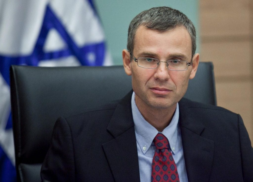 Turistminister Yariv Levin. (Foto: Facebook)