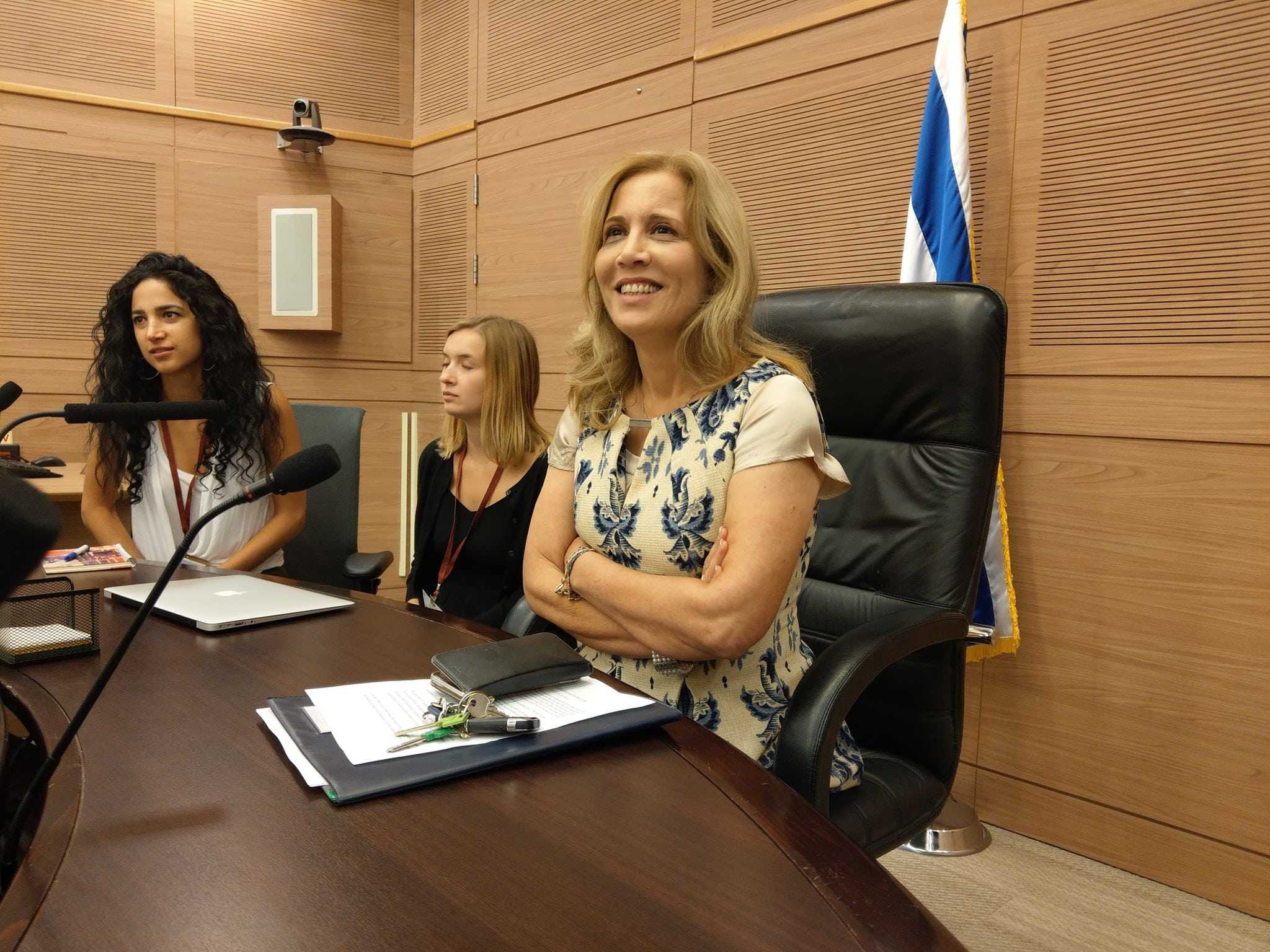 Knesset-medlem Aliza Lavie, leder for Norges venner i Knesset og representant for opposisjonspartiet Yesh Atid. (Foto: Kjetil Ravn Hansen)