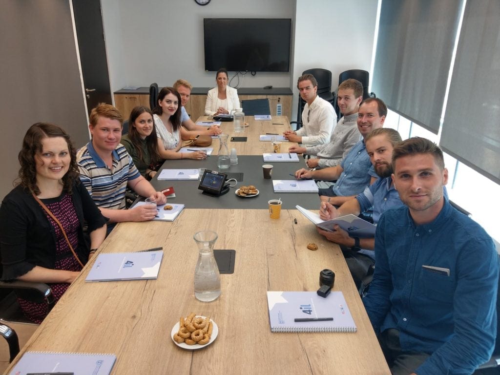 Hos Strategidepartementet. (Foto: Kjetil Ravn Hansen)