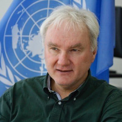 Matthias Schmale, sjef for UNRWA på Gazastripen. (Foto: Twitter)