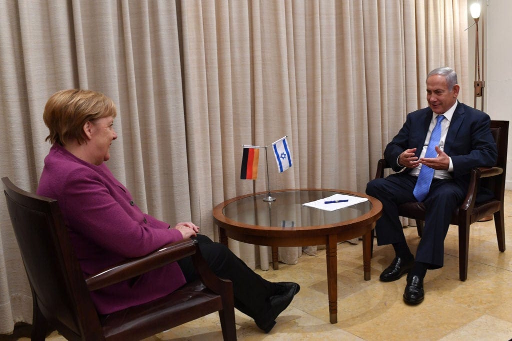 Merkel hadde møter med blant andre statsminister Benjamin Netanyahu. (Foto: Kobi Gideon/Flickr)