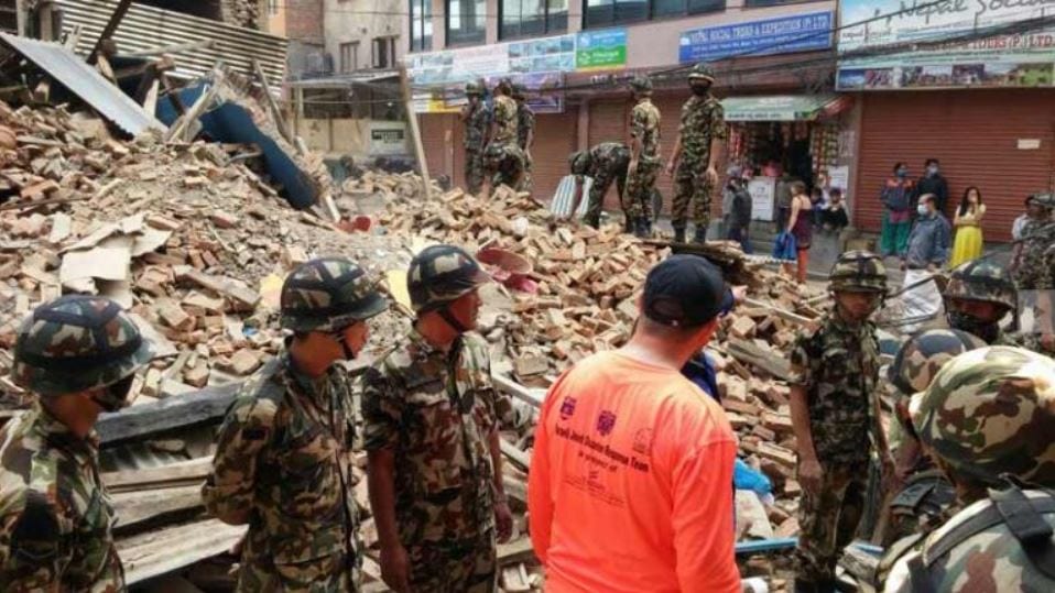nited Hatzalah deltok i søk- og redningsoppdrag etter jordskjelvet i Nepal i 2015. (Foto: United Hatzalah)