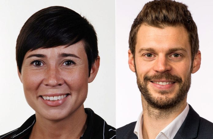 Utenriksminister Ine Eriksen Søreide (Høyre) og stortingsrepresentant Bjørnar Moxnes (Rødt). (Foto: Stortinget) Utenriksminister Ine Eriksen Søreide (Høyre) og stortingsrepresentant Bjørnar Moxnes (Rødt). (Foto: Stortinget)
