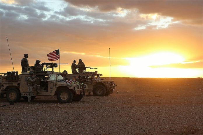 US forces Syria Til tross for protester fra Israel vil USA gjennomføre en fullstendig tilbaketrekking av sine styrker i Syria. (Foto: US Military)