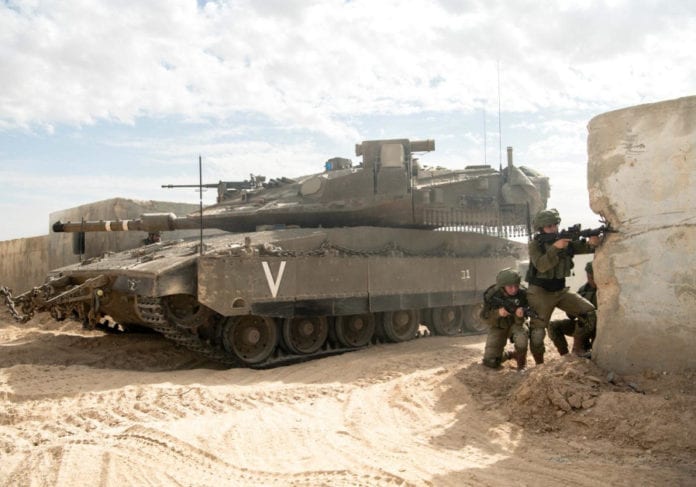 Sinai_brigade En ny brigade i Israels sørlige front er etablert for vokte grensen mot Egypts Sinai-halvøy. (Foto: IDF Spokeperson)