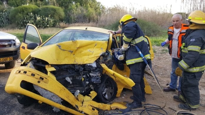 WhatsApp-Image-2018-12-09-at-08.27.24 315 personer omkom i trafikken i Israel i 2018. En nedgang på 13% i forhold til året før. (Foto: Brann- og redningstjenesten)